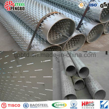 ASTM A312 TP304 Stainless Steel Slotted Pipe for Water Well